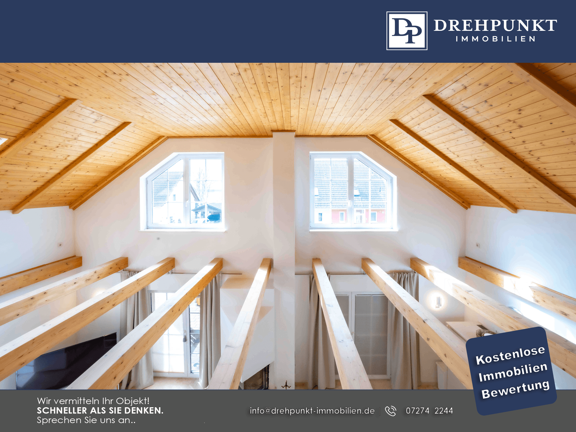 Charmantes Einfamilienhaus mit Galerie, Kamin & ca. 45 m² Ausbaureserve im Dachgeschoss - Thumbnail 13