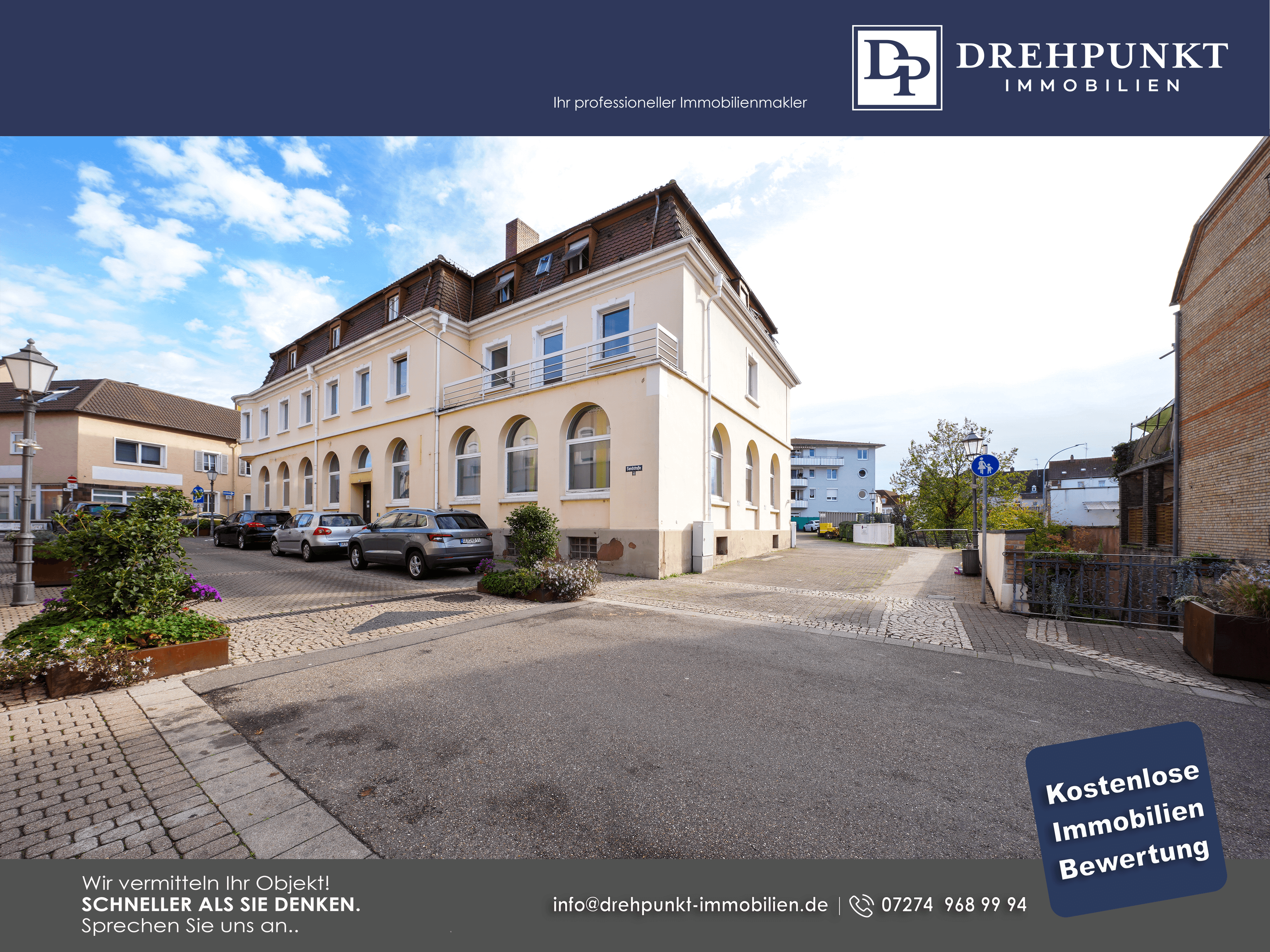 Repräsentatives Büro- und Geschäftshaus mit ca. 1.498 m², Innenhof und Entwicklungspotenzial - Thumbnail 2