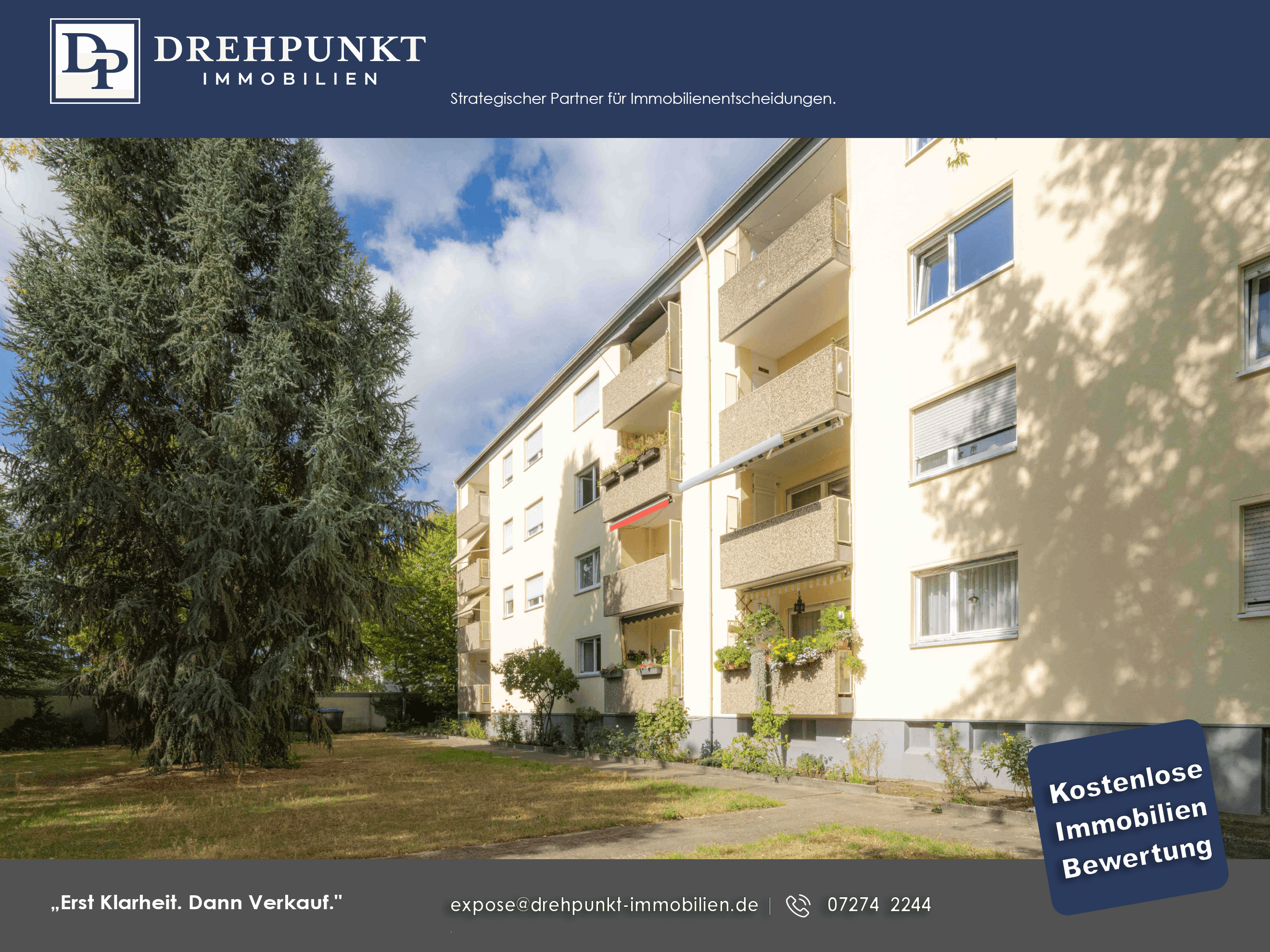 Speyer-West: 3-Zimmer-Eigentumswohnung, Südbalkon, neuem Bad u. offenem Wohn-/Essbereich -bezugsfrei - Thumbnail 5