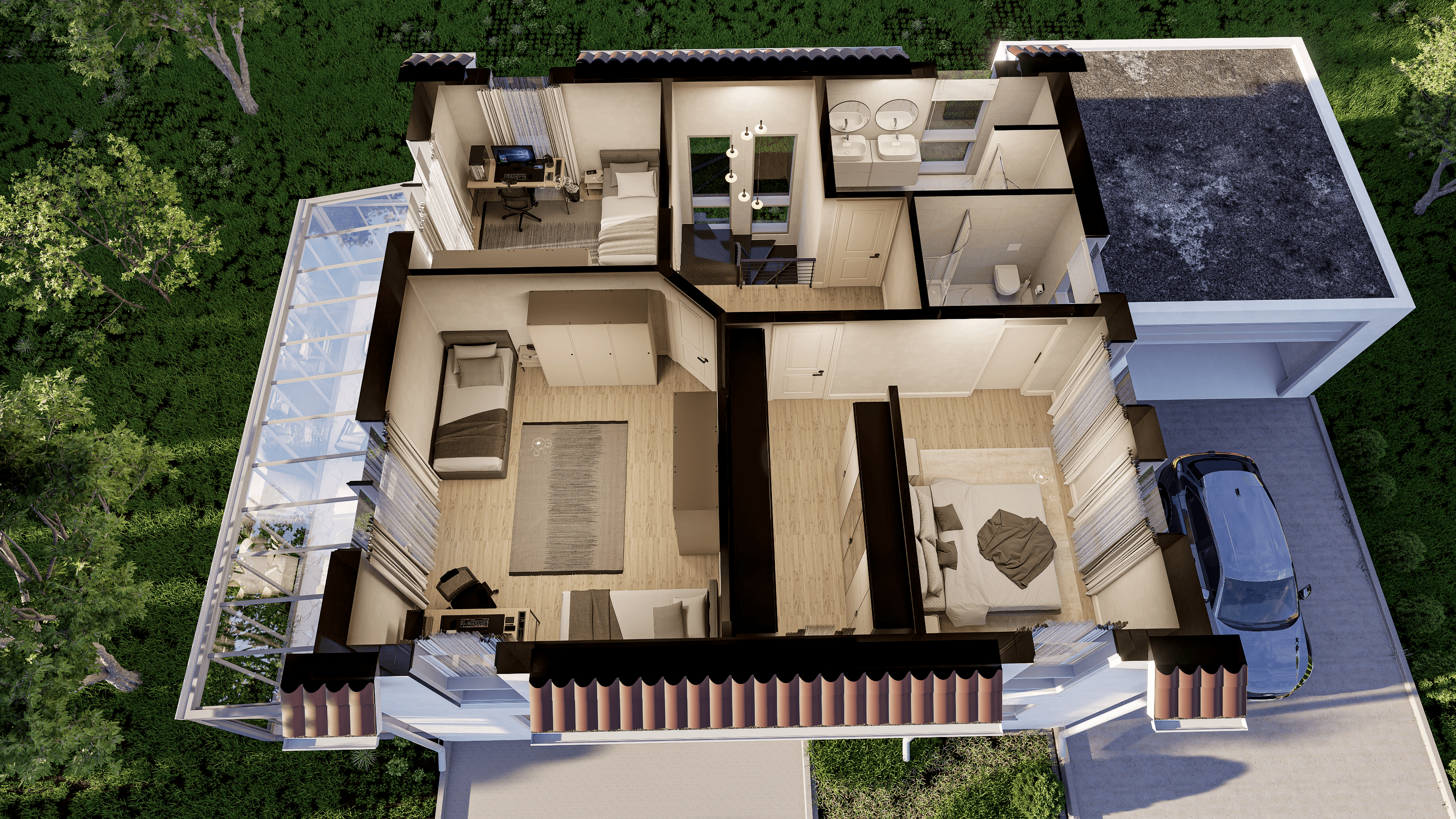 NEUBAU - Ihr Zuhause für Generationen – massives Architektenhaus EH55 mit individueller Ausstattung - Thumbnail 2