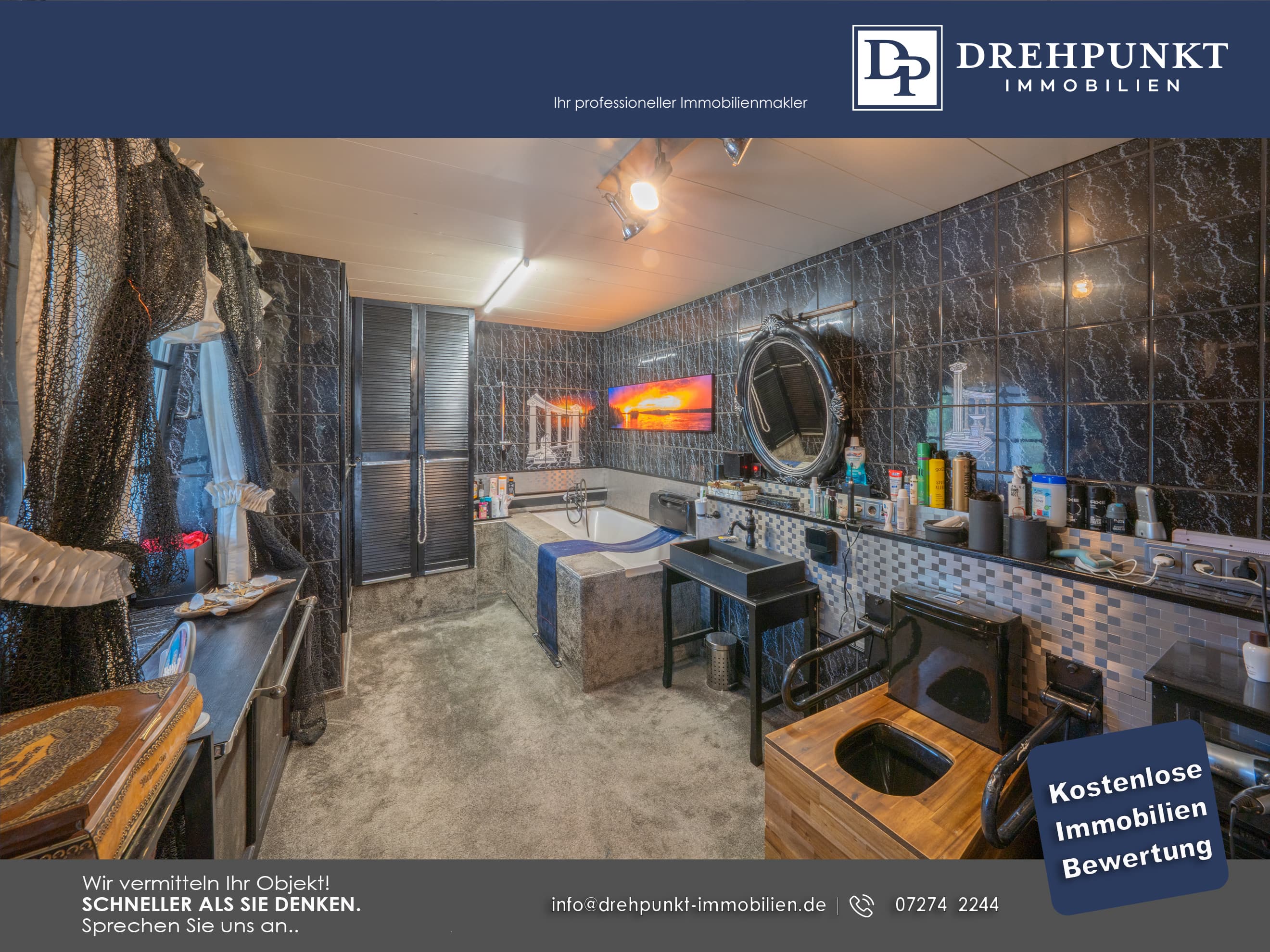 Repräsentatives Anwesen mit mediterranem Luxus – Pool, Veranda, Parkgarten & Flussblick - Thumbnail 41