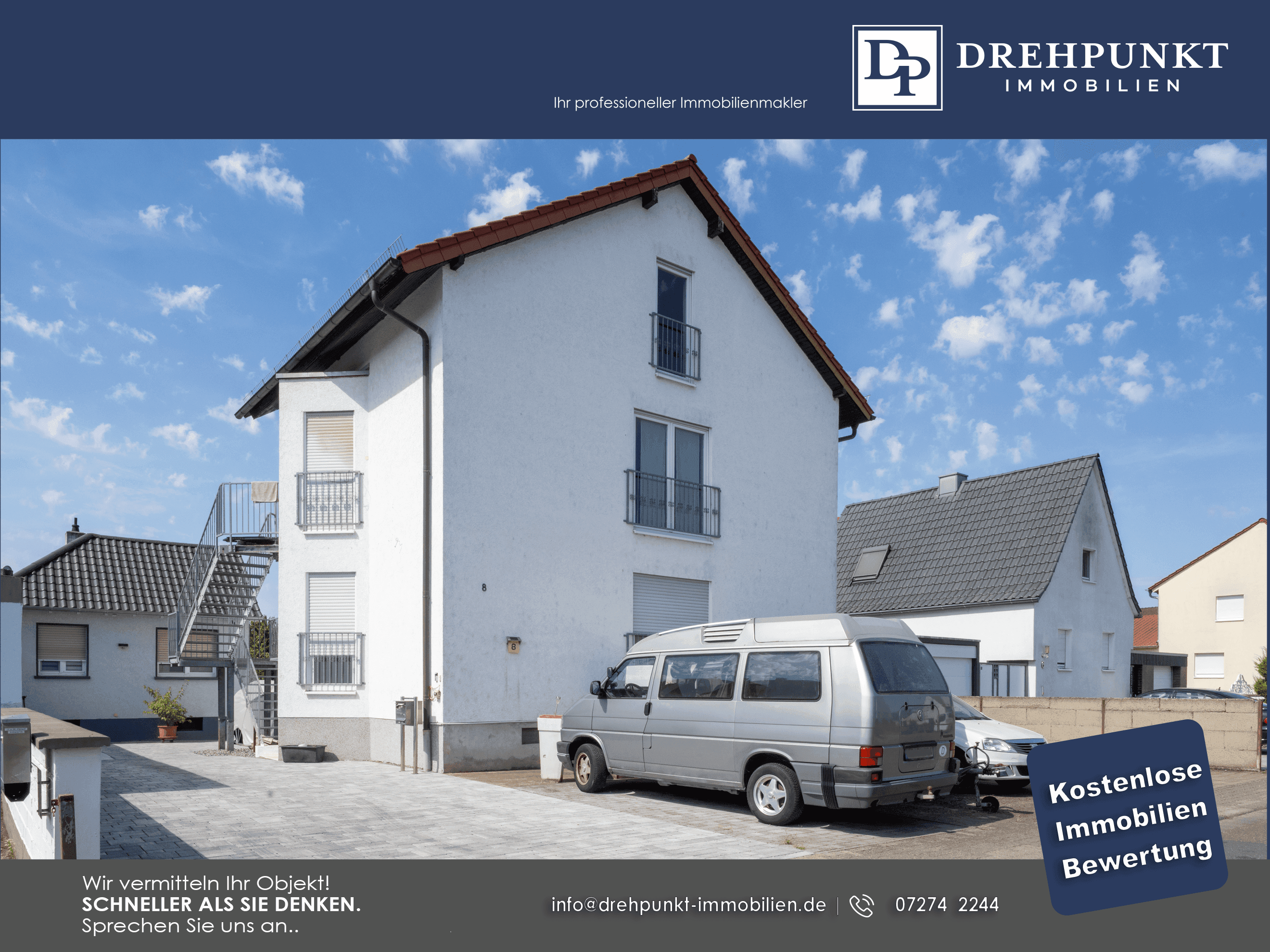 Maisonette mit eigenem Garten: ca. 115 m² über zwei Ebenen in Schifferstadt