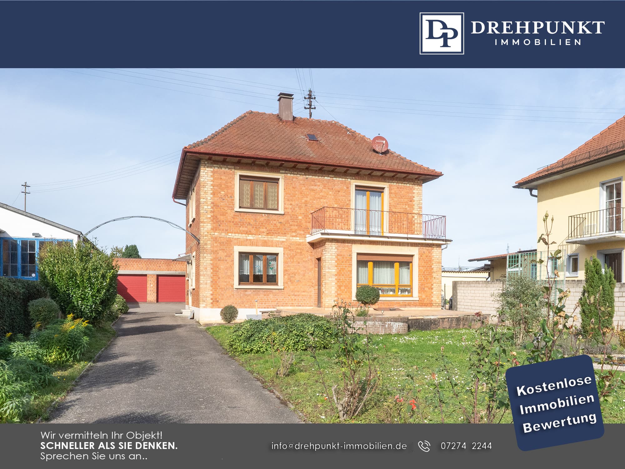 Einfamilienhaus mit großem Grundstück, Doppelgarage & Werkstatt – viel Platz für Familie & Projekte