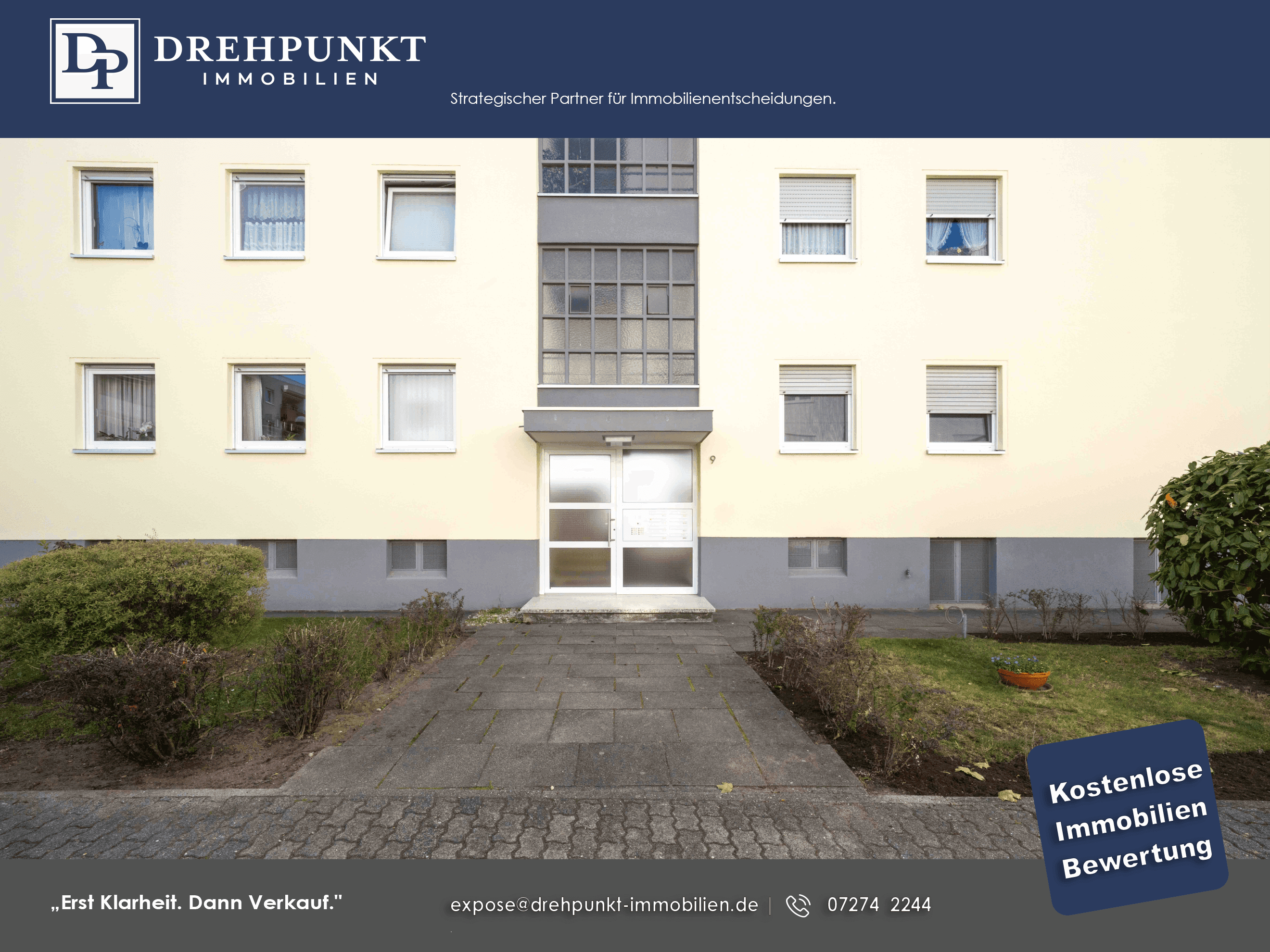 Speyer-West: 3-Zimmer-Eigentumswohnung, Südbalkon, neuem Bad u. offenem Wohn-/Essbereich -bezugsfrei - Thumbnail 2