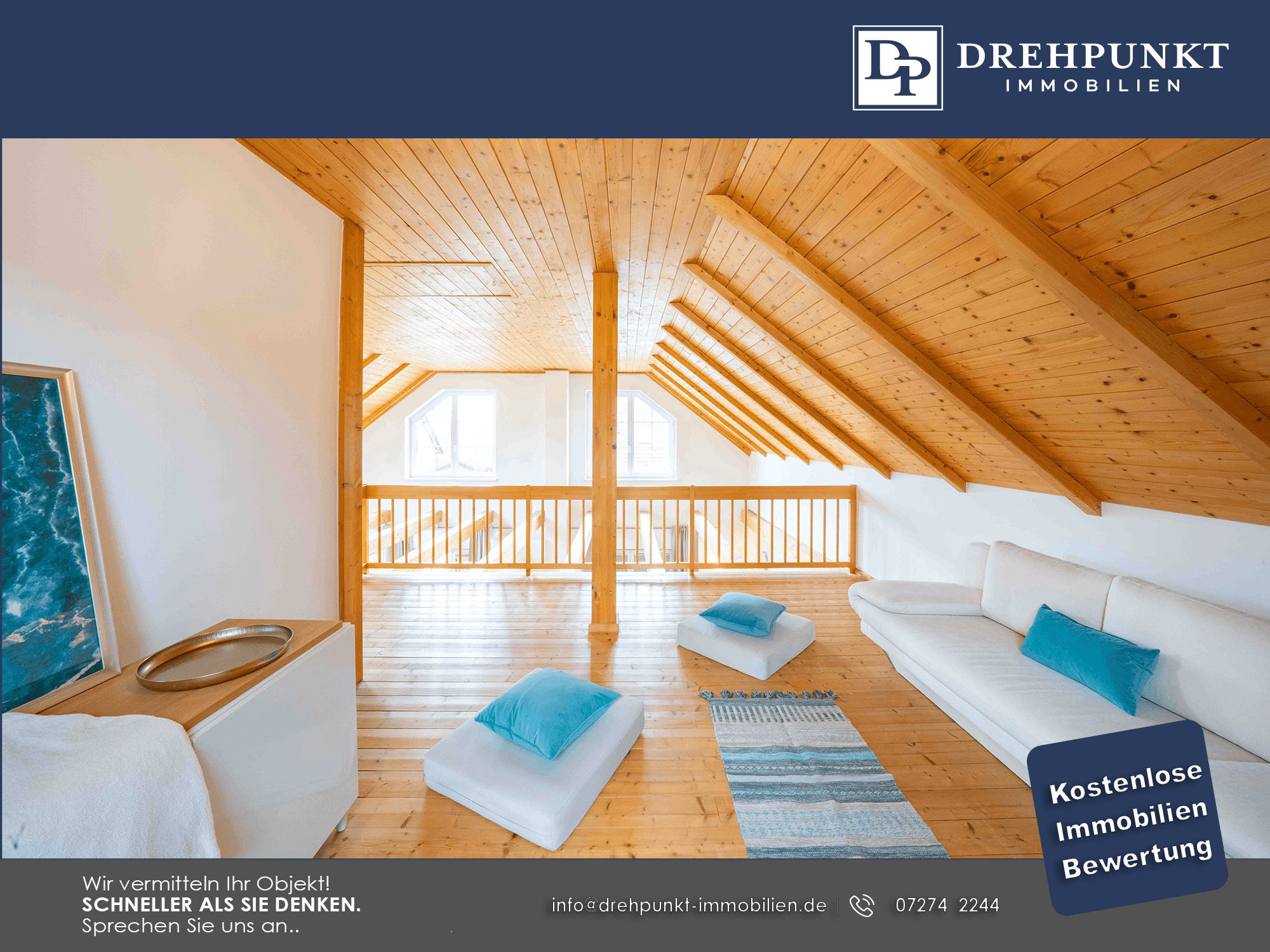 Charmantes Einfamilienhaus mit Galerie, Kamin & ca. 45 m² Ausbaureserve im Dachgeschoss - Thumbnail 10