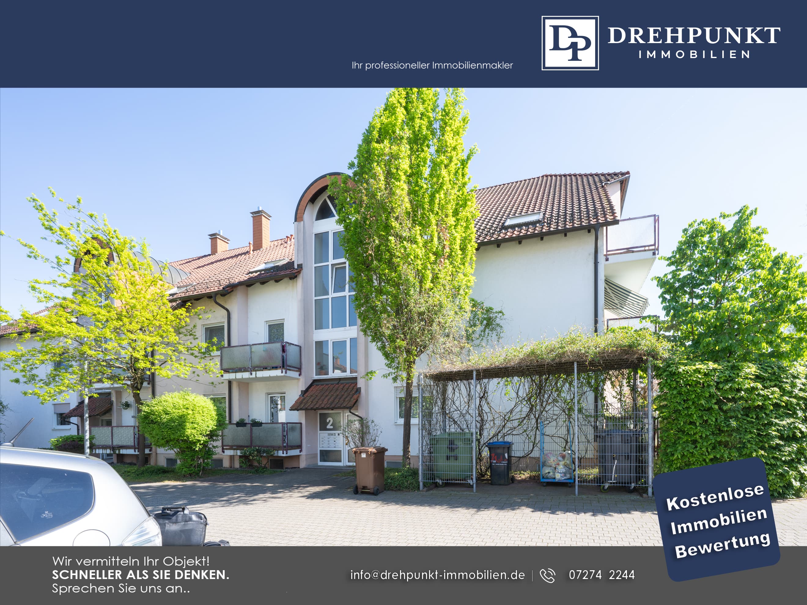 Charmante Eigentumswohnung mit Balkon & Tiefgarage in Germersheim