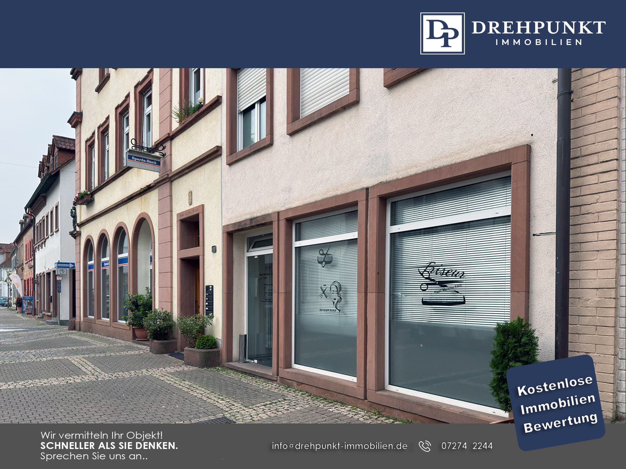 Zentrale Ladenfläche im Erdgeschoss – Sandstraße, Germersheim