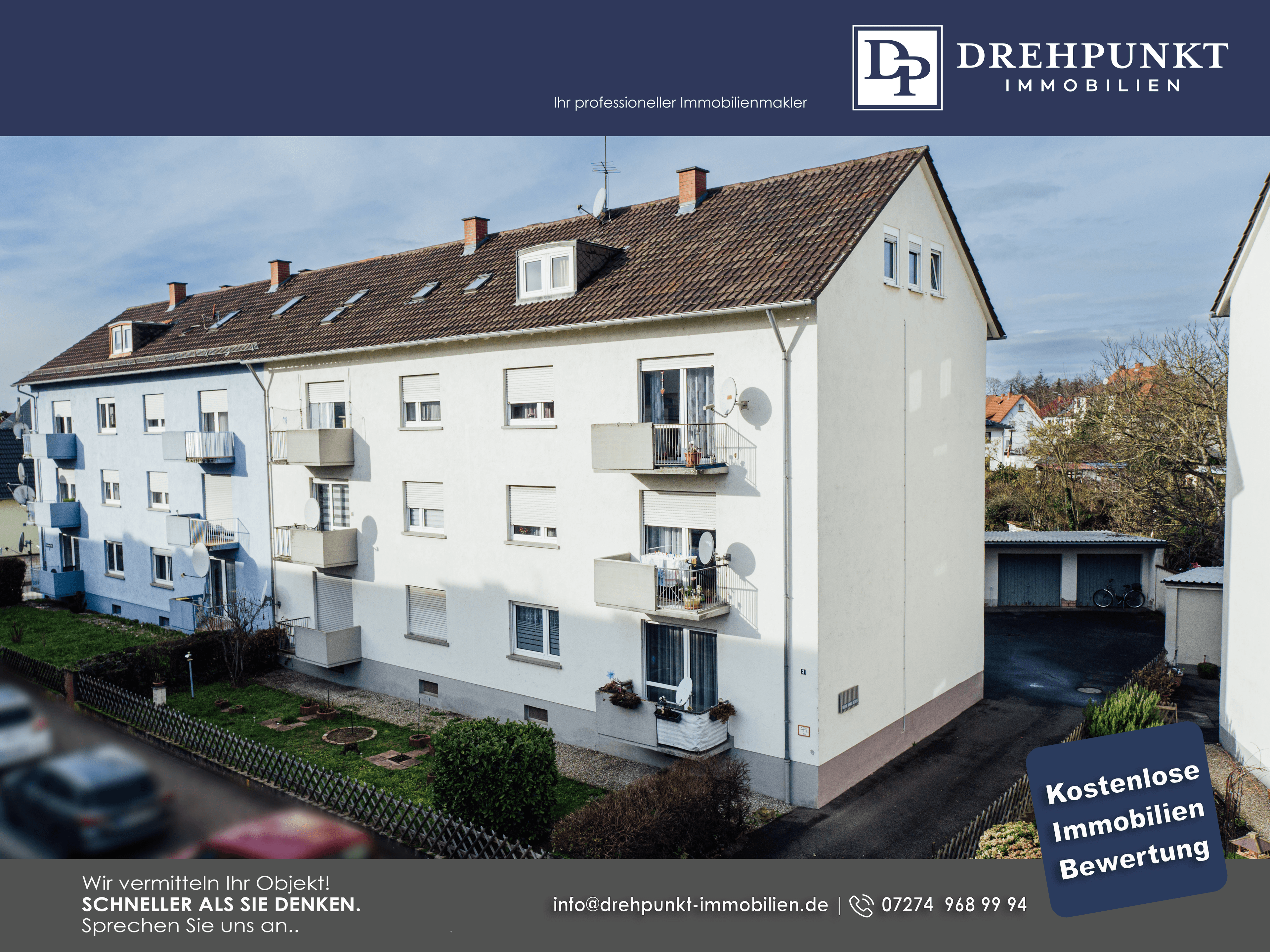 Dachgeschosswohnung mit 6 Zimmer in zentraler Lage von Germersheim